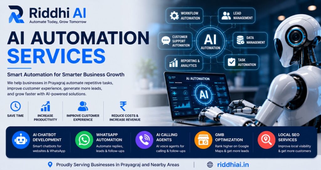 AI Automation Services Riddhi AI