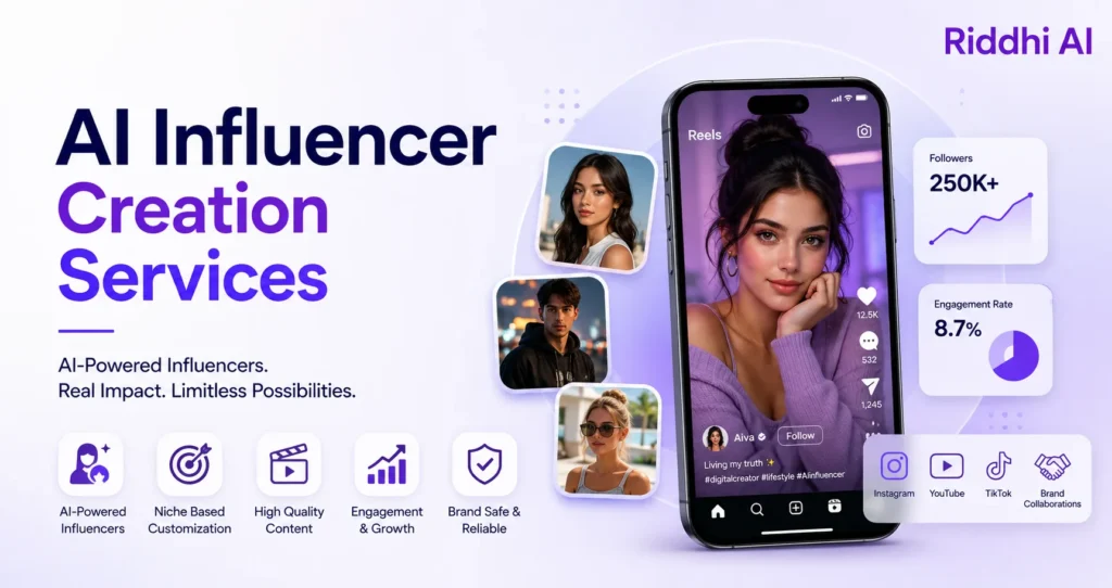 AI Influencer Creation services prayagraj