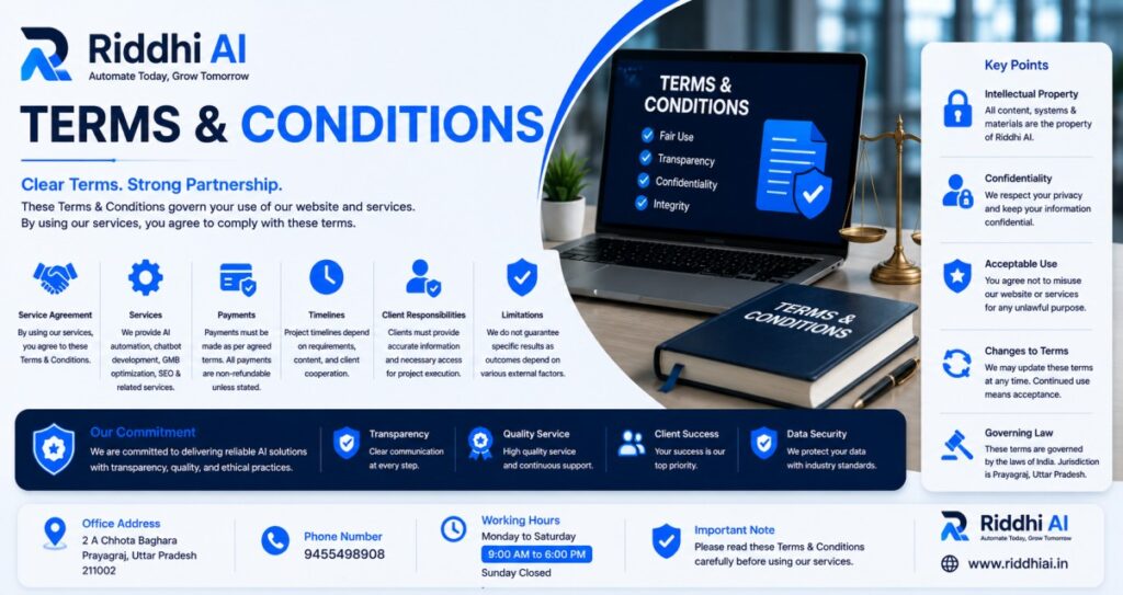 Terms and Conditions